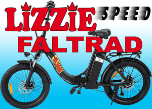 FALT E-bike LIZZIE Speed 20x3.0  Drehgas --bis 25km/h ohne TRETEN !