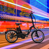 FALT-Bike LIZZIE GT weiss oder schwarz mit DREHGAS bis 25km/h ohne TRETEN ! - BikeKÖNIG
