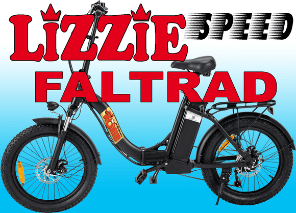 FALT E-bike LIZZIE Speed 20x3.0  Drehgas --bis 25km/h ohne TRETEN !